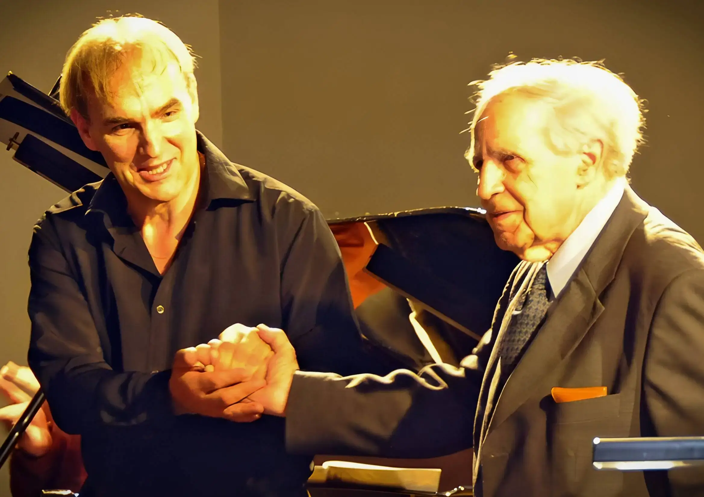 Daniel Kawka et Pierre Boulez